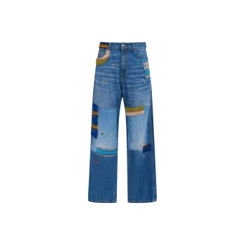MARNI Mohair Patch Jeans