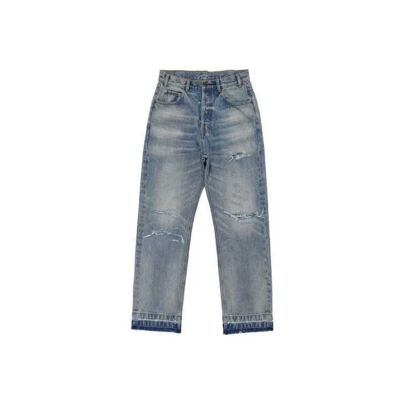 Gremade Homme Jeans Men Washed Blue-0