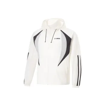 LiNing Sports Life Collection Trench Coat Unisex Ivory