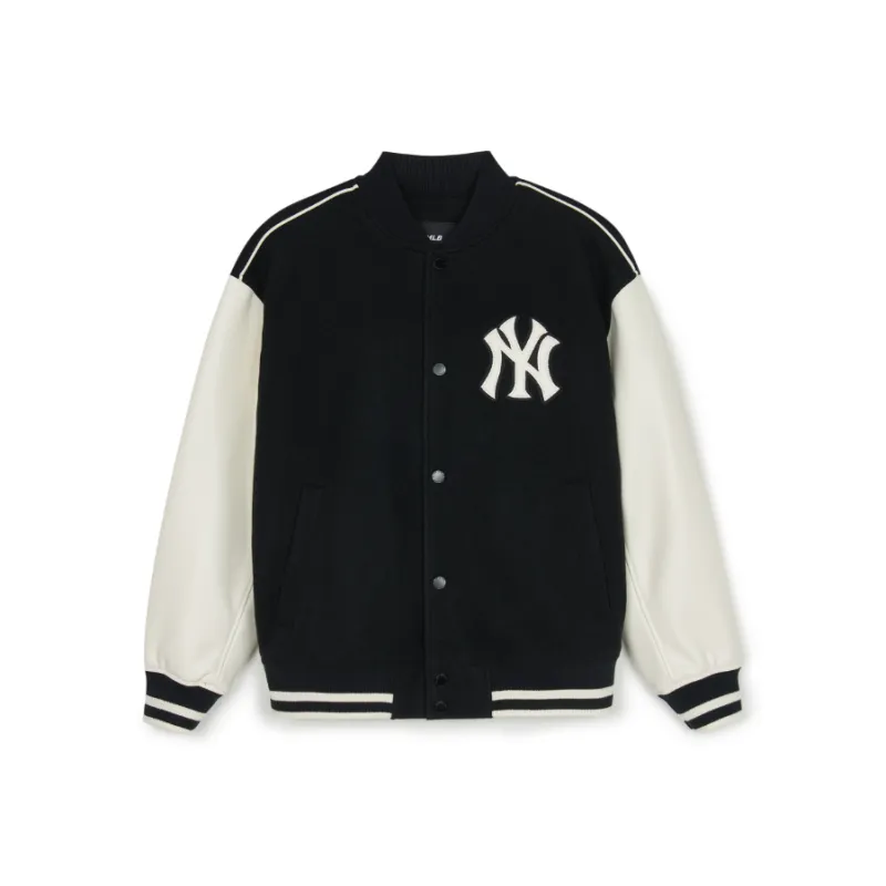 MLB Varsity New York Yankees Jacket Unisex Black-0
