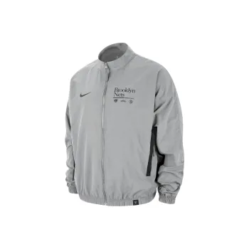 Nike Brooklyn Nets Dna Courtside Men's Nike Nba Woven Graphic Jacket