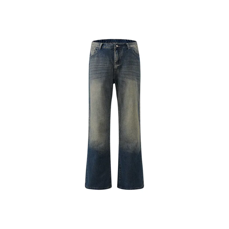 Paddy Julia Brand Logo Metal Zipper Jeans Unisex-2