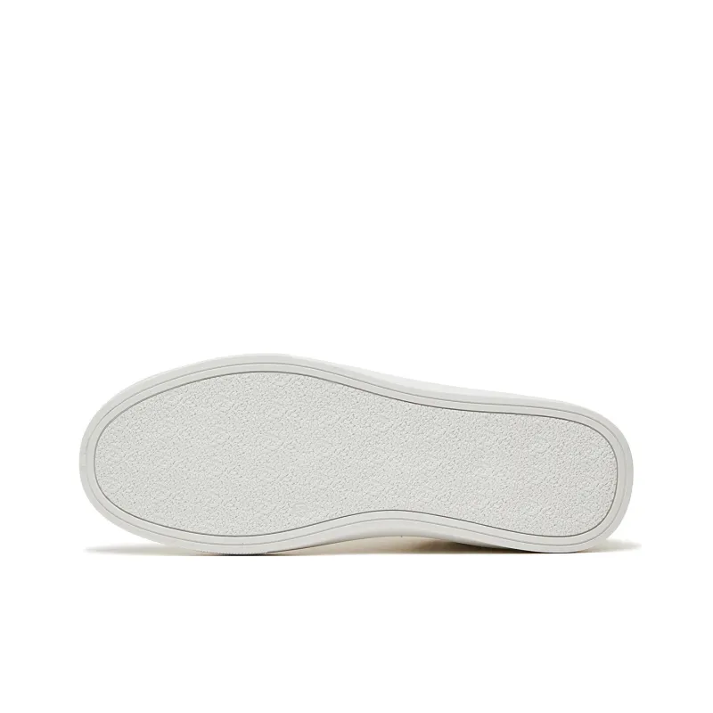 JIETEGONGYANG Lightweight And Breathable Low Top Skateboard Shoes Men's White-6