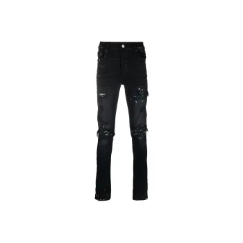 AMIRI Mx1 Distressed Ripped Skinny Jeans