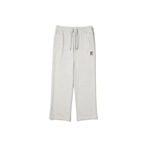 FILA Knitted Sweatpants Unisex Gray