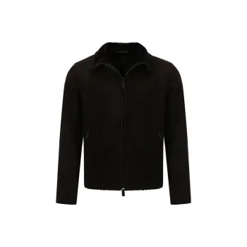 EMPORIO ARMANI Leather Jacket Men's