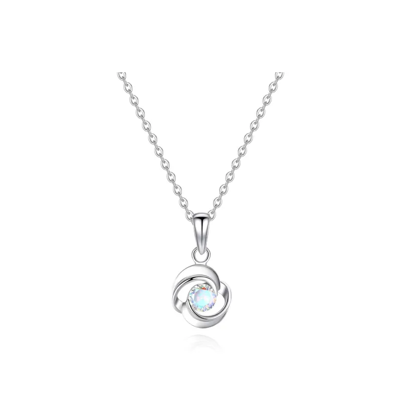 Master Kim Glass Cat Eye Necklaces Unisex-0