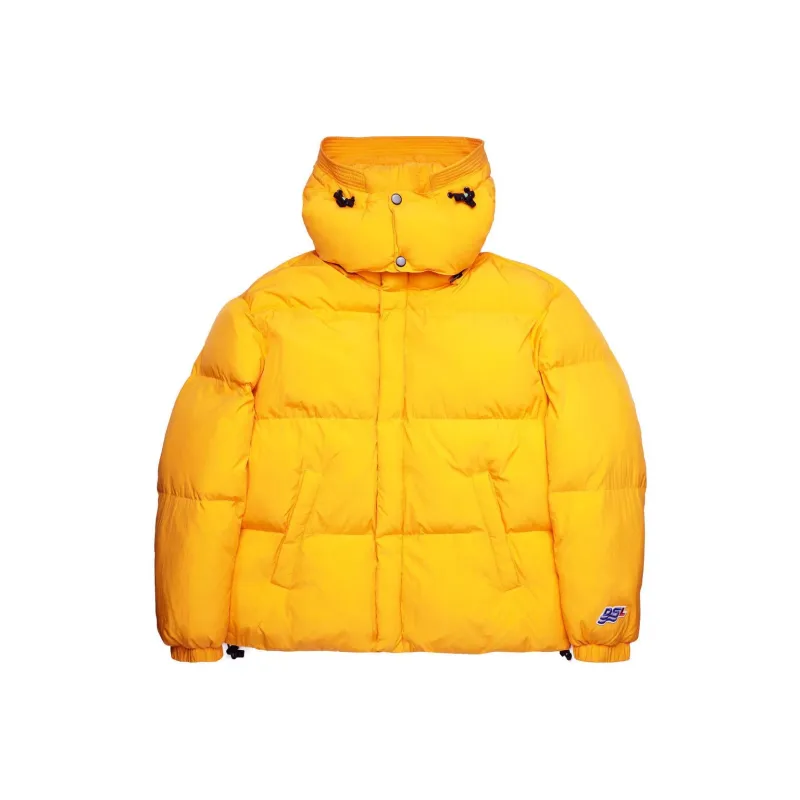 DIESEL Puffer Jacket Men's Yellow-0