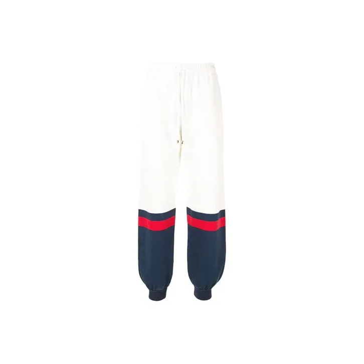 GUCCI Knitted Sweatpants Men White-0