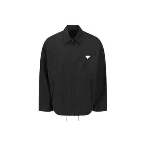 PRADA Jackets & Coats Men's Black