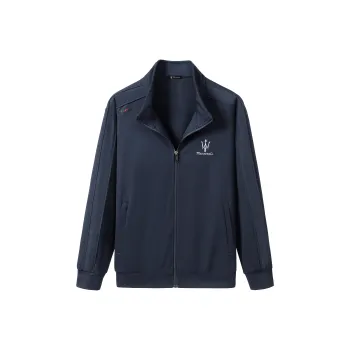 Maserati Jackets & Coats Unisex Navy Blue
