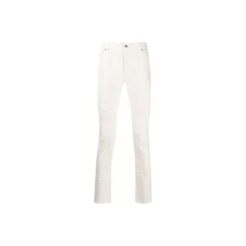 BALMAIN Jeans Men White