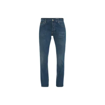Alexander McQueen Washed Straight Leg Jeans