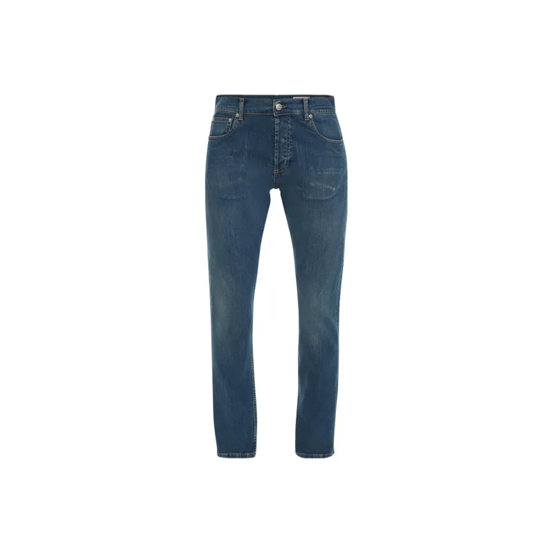 Alexander McQueen Washed Straight Leg Jeans-0
