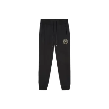 VERSACE JEANS COUTURE Logo embroidered Cotton Track Trousers