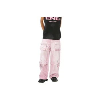 VANN VALRENCÉ Jeans Unisex Soft Pink