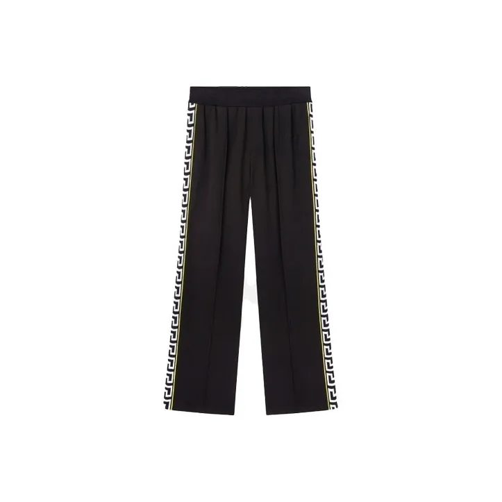 VERSACE Logo Embroidered Straight Leg Track Pants-0