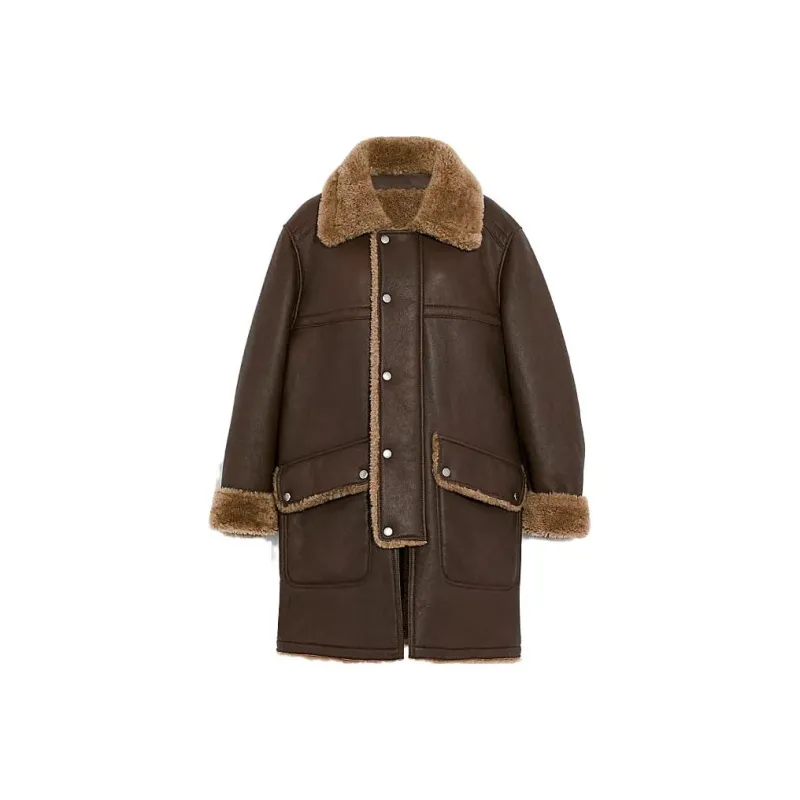 COACH Leather Jacket Coat Men's-3