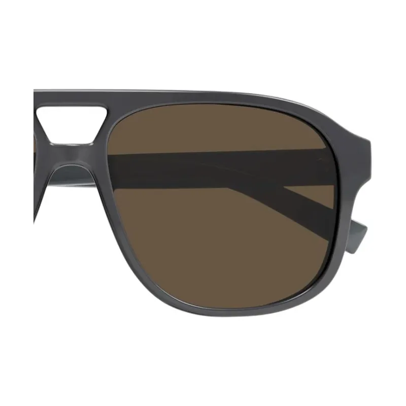 GUCCI Injection Molded Aviator Sunglasses Women's Black-2
