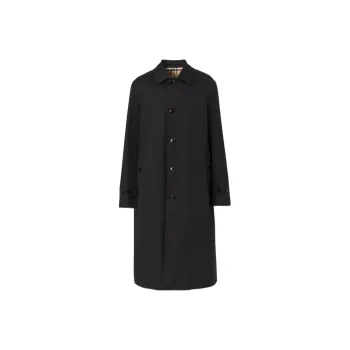 Burberry HERITAGE Series FW22 Trench Coat Men's Black