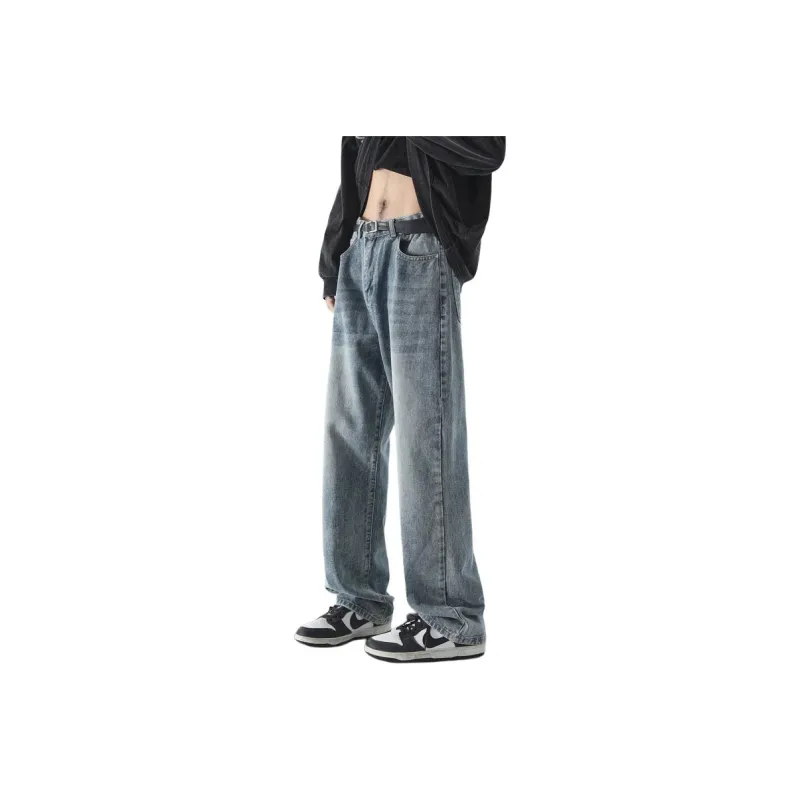 WELTER EXPERIMENT Jeans Unisex Black Gray Color-12