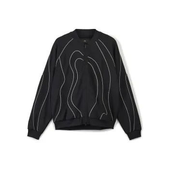 Y 3 Piping Zip Up Sweatshirt