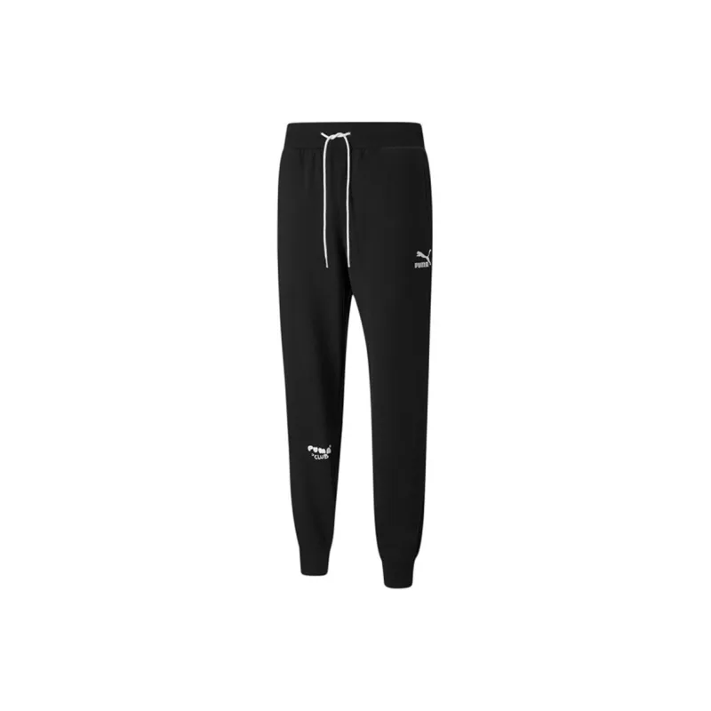 PUMA Knitted Sports Pants Men's Black-0