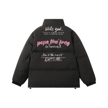 Pepe The Frog Puffer Jacket Unisex