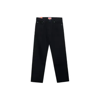 KENZO Mid Rise Straight Leg Jeans