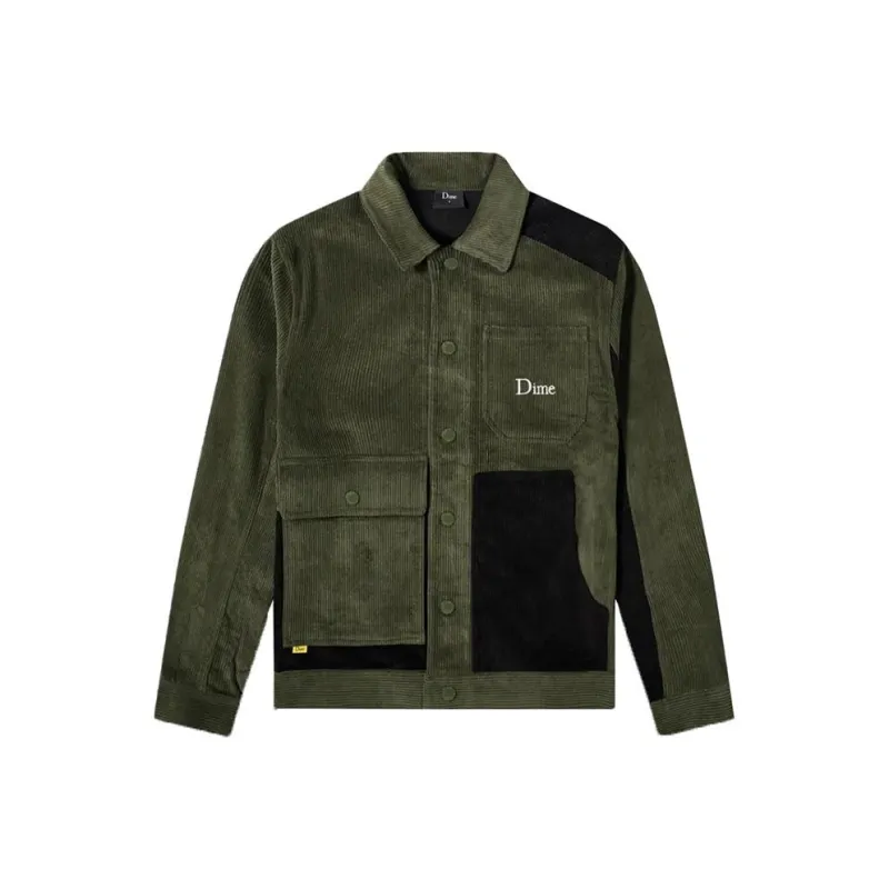 Dime MTL SS24 Jackets Coats Unisex Green-0