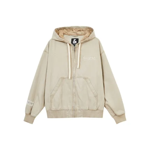 JACK JONES· Top Jackets & Coats Spring And Fall Men's Light Khaki