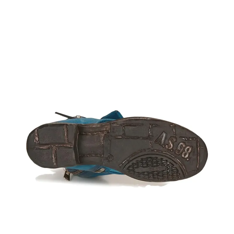 AirStep Saint Ankle Boots Women's Blue-4