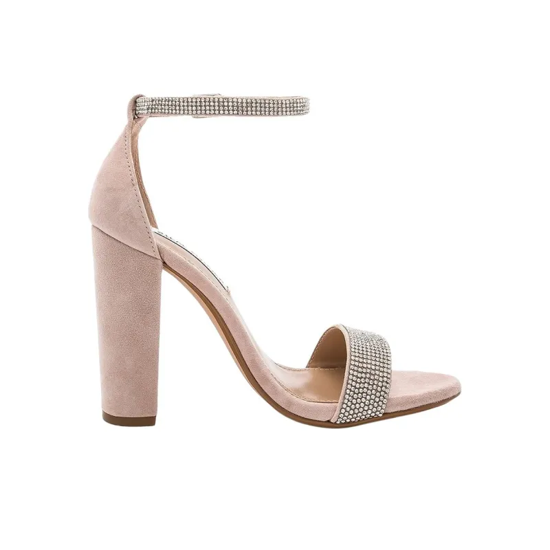 STEVE MADDEN CARRSON One Strap Sandals Women's Pink-1
