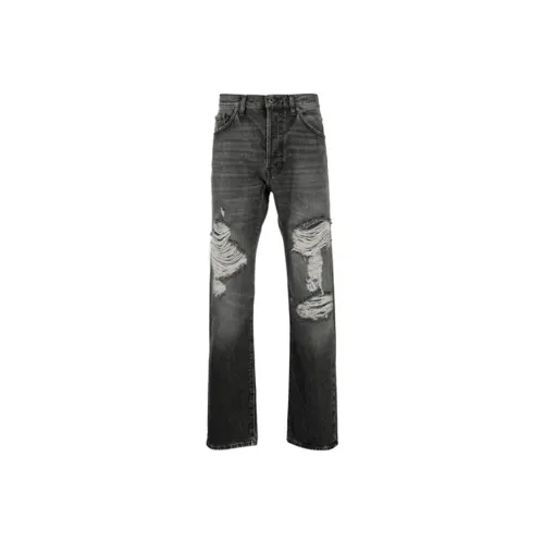 Valentino Jeans Men Charcoal Gray