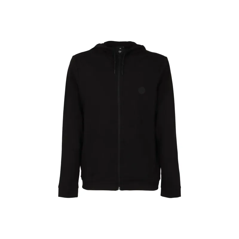 Paul Smith Logo Patch Zip Up Hoodie-0