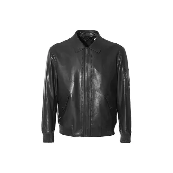 RARE Leather Jackets Men Black