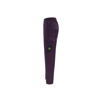 STONE ISLAND Cargo Pants Men's Ink Purple