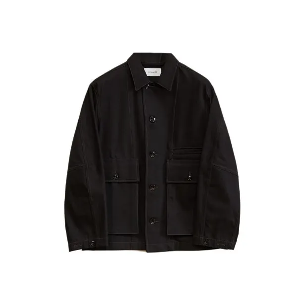 Lemaire Boxy Cotton Shirt Jacket-0