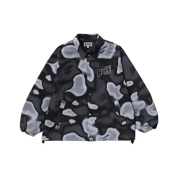 A BATHING APE Liquid Camo Bape Sta Relaxed Fit Coach Jacket