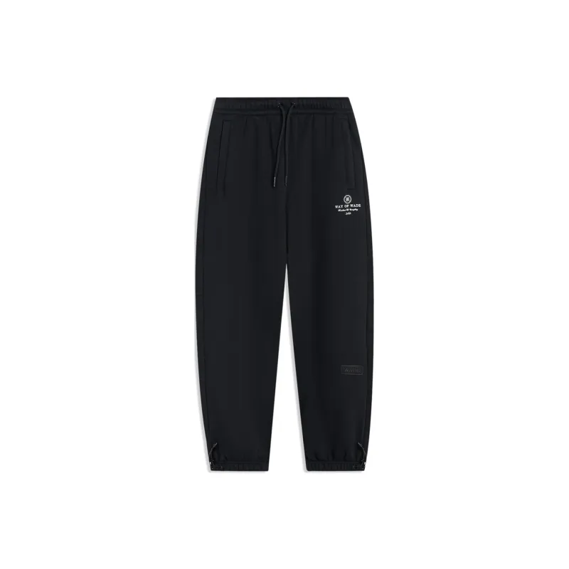 LINING Knitted Sweatpants Men Black-0