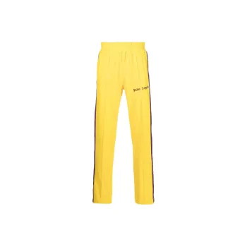 PALM ANGELS Knitted Sweatpants Men Yellow