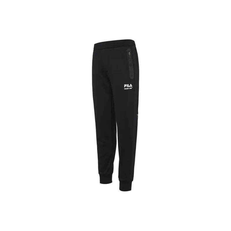 FILA Knitted Sweatpants Men's Jet Black-0