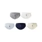 A: Heather Gray+Moon White+Collegiate Blue+Baby Blue+Cream Yellow