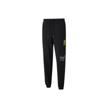 PUMA X BRITTO Co branded Knitted Sweatpants Men Black