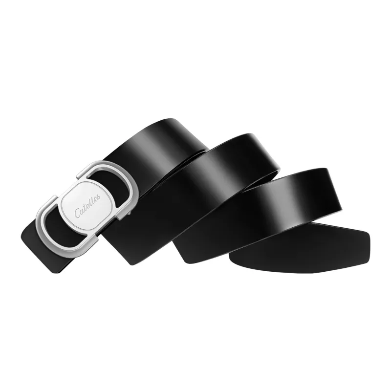 CATELLES Top Grain Cow Leather Belts Men's 3.5cm-2