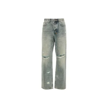 Ksubi Anti K Mid Rise Straight Leg Jeans