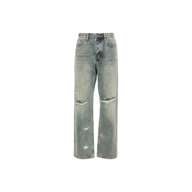 Ksubi Anti K Mid Rise Straight Leg Jeans-0