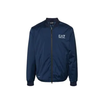 EMPORIO ARMANI EA7 SS24 Jackets & Coats Men's Marine Blue