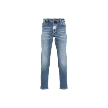 PHILIPP PLEIN Logo Patch Skinny Jeans