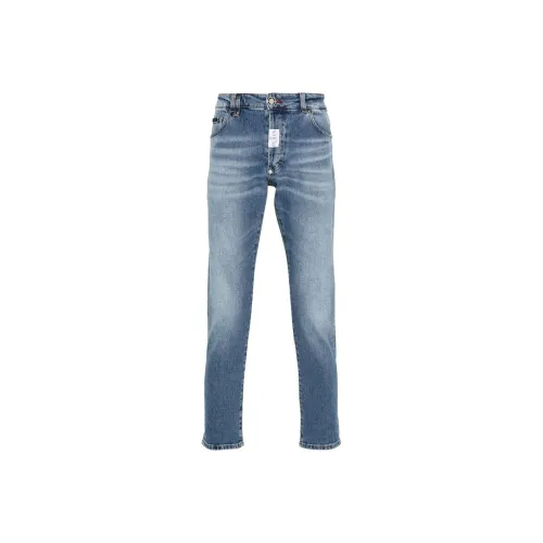 PHILIPP PLEIN Logo Patch Skinny Jeans